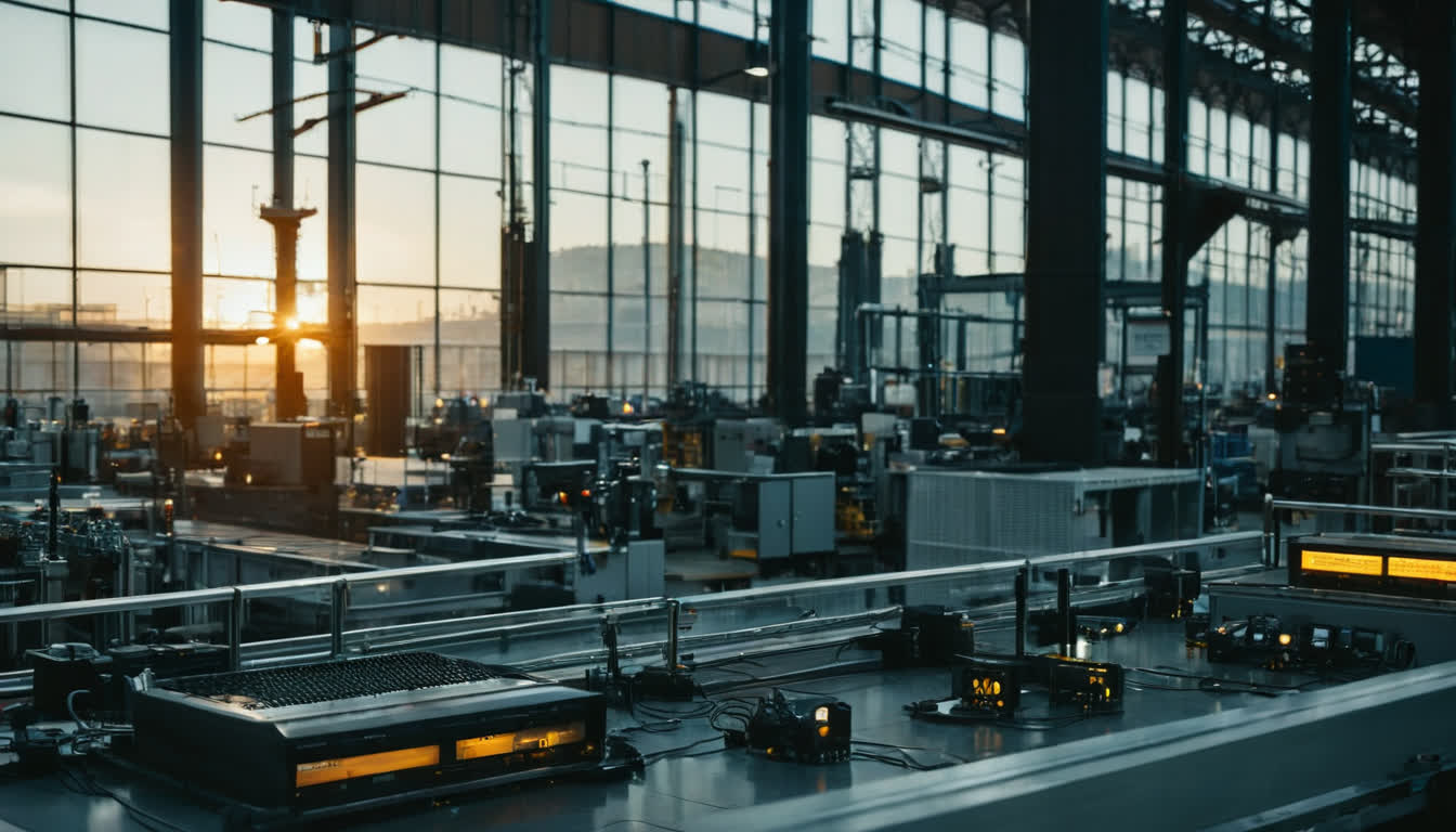 Ультрасовременный детектор дефектов и высокоточные зонды на металлической демонстрационной столе выставки NDT
